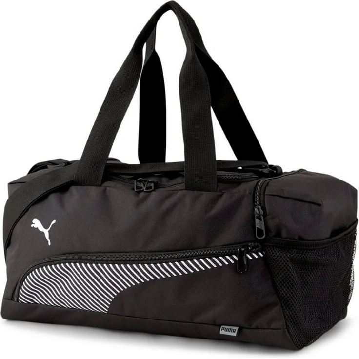 PUMA Sporttasche FUNDAMENTALS SPORTS BAG XS, Kindersporttasche in innovativem Design, schwarz