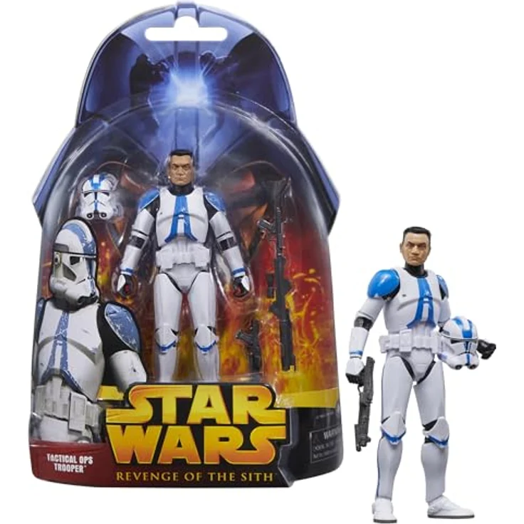 Star Wars The Black Series Truppler für Taktische Operationen, Action-Figur 15 cm mit 2 Blastern und Helm, Jubiläumsausgabe zur 20-jährigen Feier von Die Rache der Sith – Bild 2