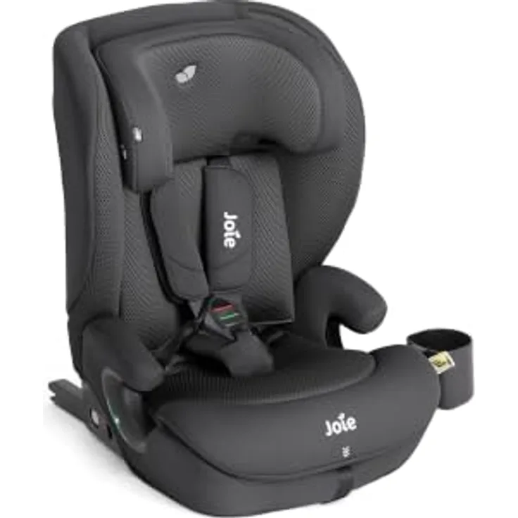Joie i-Irvana Max, i-Size Kindersitz R129 (76-150 cm) mit ISOFIX, 5-Punkt-Gurt und 15-fach verstellbarer Kopfstütze, Mercury Mesh
