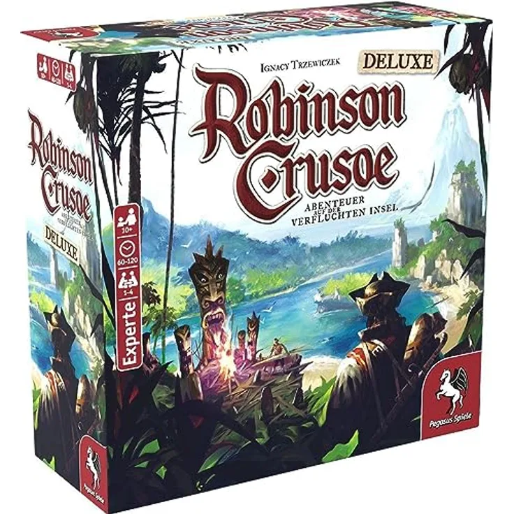 Pegasus Spiele 51941G Robinson Crusoe Deluxe Edition