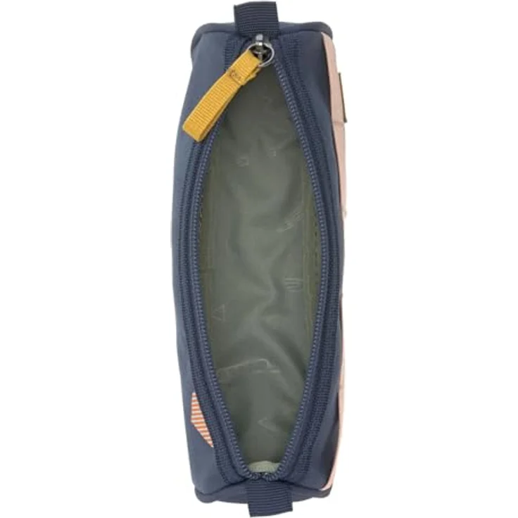 LÄSSIG Soft Pencil Case Unique Navy, geräumiges Schlampermäppchen mit Zipper, 21,5 x 10,5 x 6 cm – Bild 3