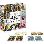 Piatnik 6690 Piatnik-6690 | Pixel Art spezielle Memo | Bring das Original mit seinem Verpixelten Bild in Verbindung