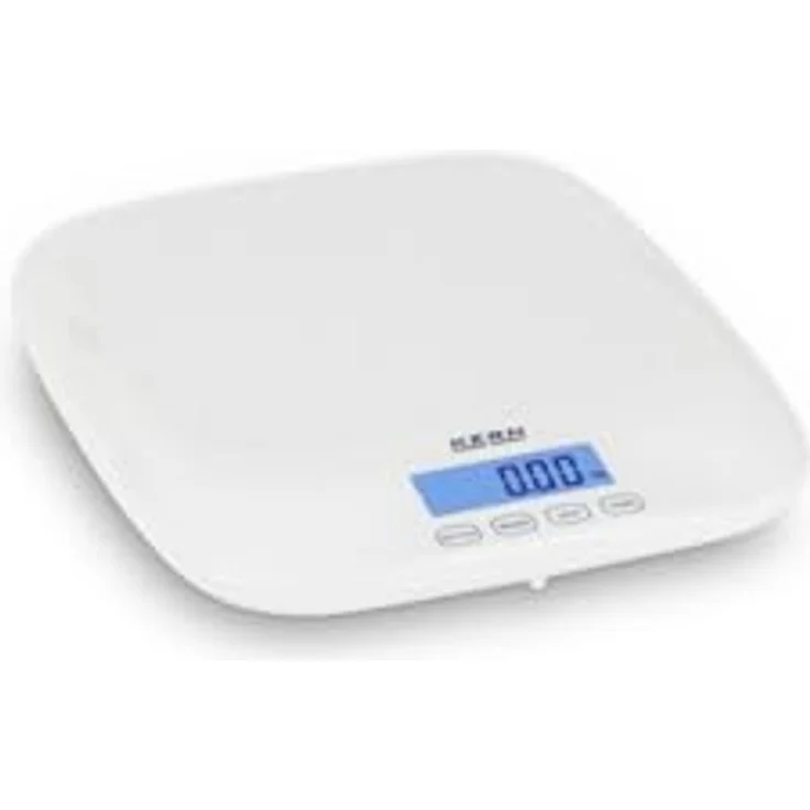 KERN MBF 100K-2, Baby- und Kleinkindwaage mit Eltern-Kind-Funktion, Ablesbarkeit 0,01 | 0,05 kg, Wägebereich bis 100 kg, abnehmbare Babywiegeschale – Bild 2