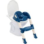 THERMOBABY Toilettensitz für Kinder, Kiddyloo, Ozeanblau, ab 18 Monaten, hergestellt in Frankreich