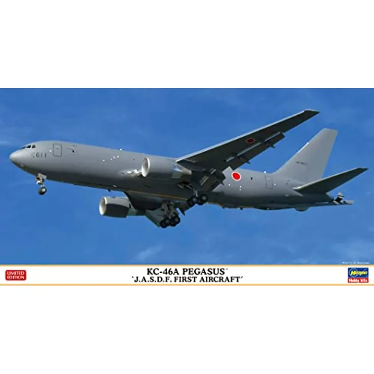 Hasegawa HLT10847 1/200 KC-46A Pegasus JASDF Modellbausatz, Mehrfarbig