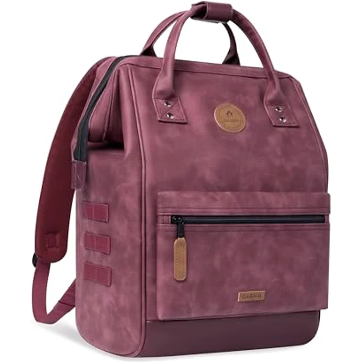 Cabaia Adventurer Nubuck Medium Kinderrucksack 38 cm, lila, 100% Polyester, 27 cm x 18 cm – Bild 8