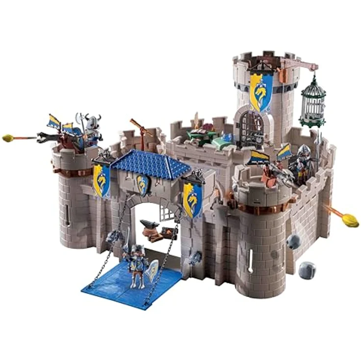 Playmobil® Arwynns Burg (71642), Novelmore Konstruktions-Spielset, (256 St), Made in Europe – Bild 6