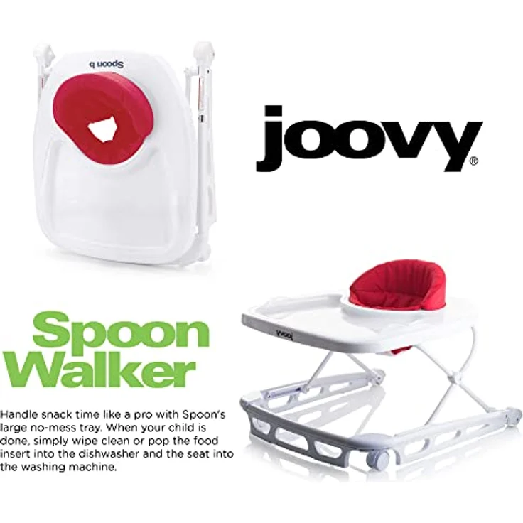 Joovy 00121 Spoon Walker, rot - Preisvergleich – Bild 4