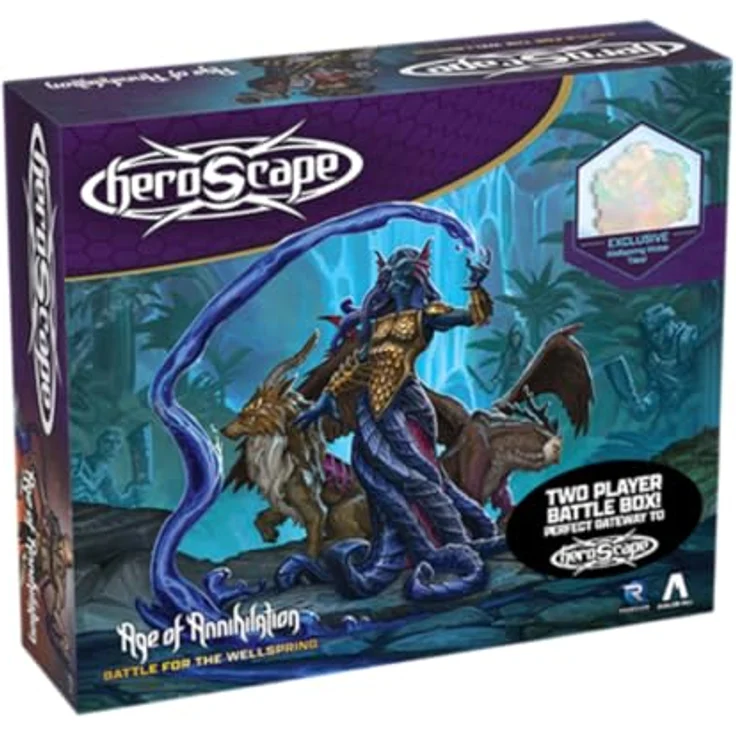 Renegade Heroscape Battle for the Wellspring Battle Box, strategisches Brettspiel für 2 Spieler, englische Version, 30-60 Minuten Spieldauer – Bild 1