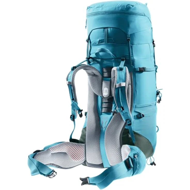 Deuter Aircontact Lite 45 + 10 SL, Trekkingrucksack für Damen mit VariQuick-Rückenlängenverstellung, gepolstertem Hüftgurt und 10 Liter erweiterbarem Volumen – Bild 8
