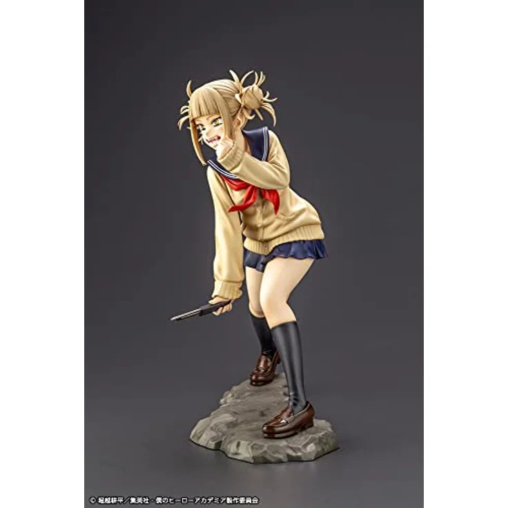 Kotobukiya My Hero Academia ARTFXJ Statue 1/8 Himiko Toga 20 cm, detailreiche PVC Sammelfigur in Fensterbox, Anime Figur – Bild 4