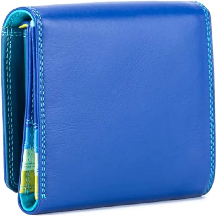 Mywalit Geldbörse 10.5 cm, RFID Schutz, Leder in Blau, Kinderportemonnaie – Bild 2