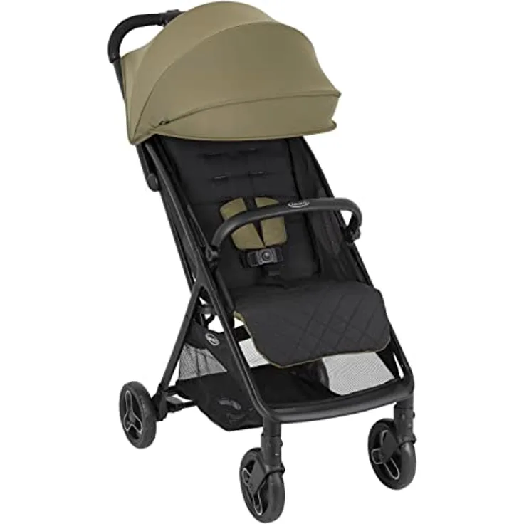 Graco Myavo Leichter kompakter Kinderwagen, bis zu 22 kg, Kleeblatt