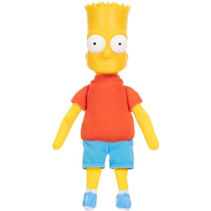 Jakks Pacific Simpsons Plüschfigur sprechend Bart 33 cm *Englische Version* mit Pull String Activation – Bild 1
