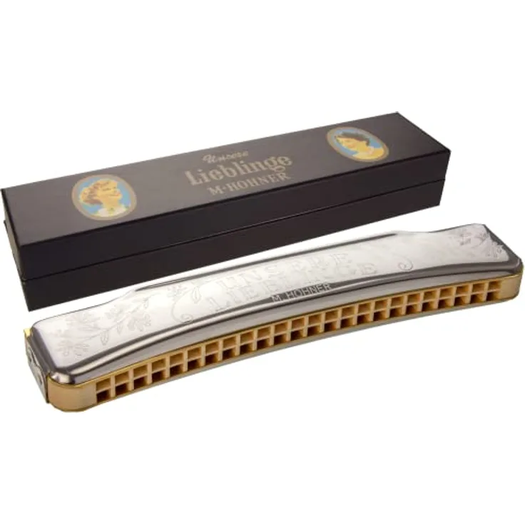 Hohner M733201 Unsere Lieblinge 48 C Mundharmonika