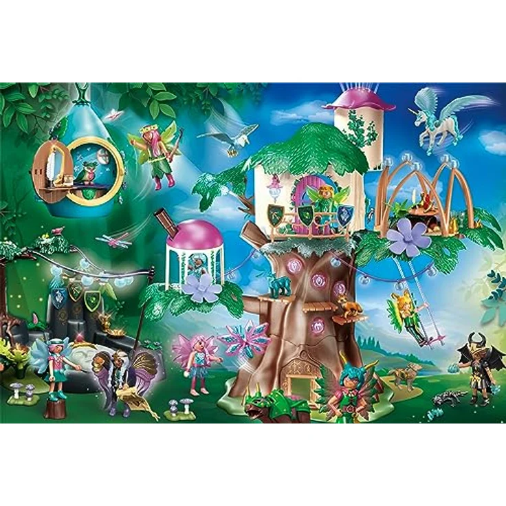 Schmidt Ayuma, Der magische Feenwald, 100-teiliges Kinderpuzzle, 36,1 x 24,3 cm, ab 6 Jahren – Bild 2