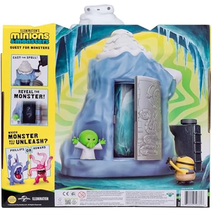 MINIONS Illumination Monster Spielset Monstersuche mit Goomi, inkl. Zauberbuch zur Enthüllung geheimnisvoller Monster – Bild 3