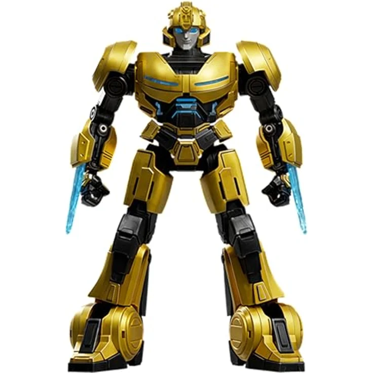 BLOKEES Transformers Blokees Plastic Model Kit Classic Class 15 B-127, bewegliche Sammelfigur mit LED-Effekten und 20+ Gelenken – Bild 4