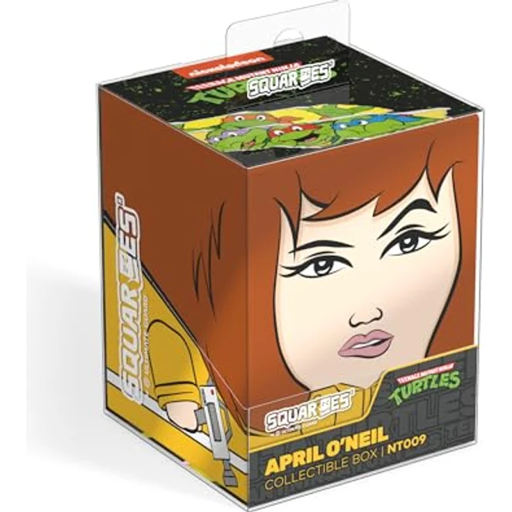 Ultimate Guard Squaroes SQR-030001-254-011-00 Teenage Mutant Ninja Turtles™ NT009 Deck-Box, April Edition, für bis zu 100 Spielkarten, nachhaltig hergestellt – Bild 8