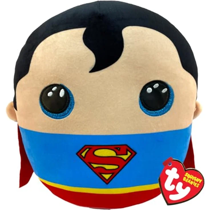 TY Beanie Ty Squish A Boo Superman, 20 cm Kuscheltier – Bild 2