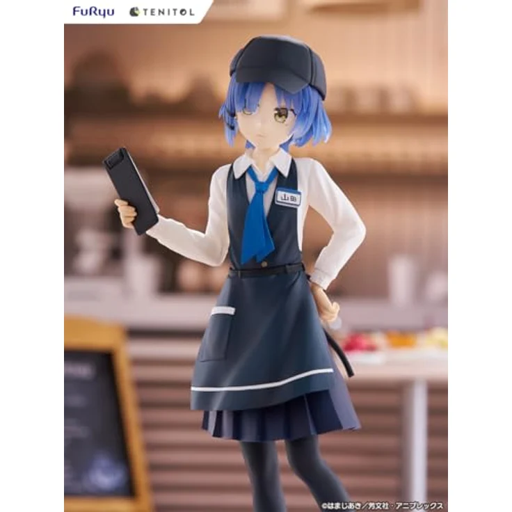 FuRyu Bocchi the Rock! Tenitol PVC Statue Ryo Yamada Cafe Style Ver. 21 cm, detailreiche Sammelfigur in bedruckter Box – Bild 4