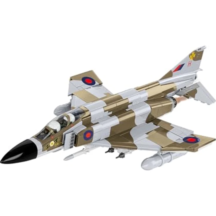 Cobi F-4M Phantom II, Klemmbausteinmodell mit 728 Teilen, britische Version der legendären RAF-Abfangjäger – Bild 1