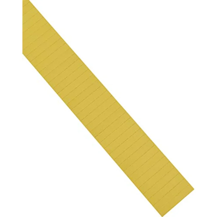 magnetoplan ferrocard-Etiketten 50 x 15 mm, 115 Stück, gelb – Bild 2