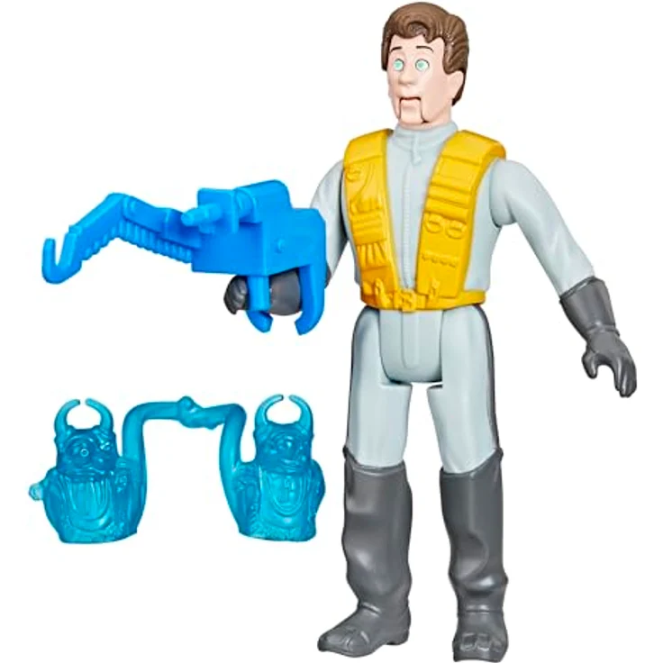 Hasbro Ghostbusters Kenner Venkman Figur, klassische 80er Jahre Actionfigur mit Geisterspielzeugzubehör – Bild 3