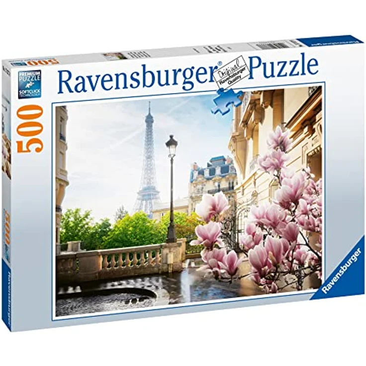 Ravensburger Puzzle 17377 Frühling in Paris - 500 Teile Puzzle für Erwachsene und Kinder ab 12 Jahren – Bild 5