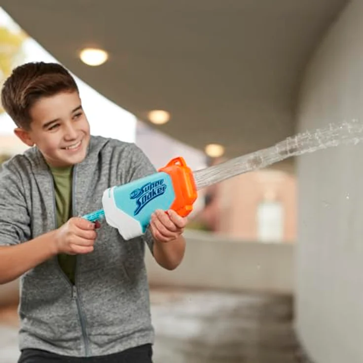 Hasbro Nerf Super Soaker Torrent water gun (light blue/white) – Bild 5