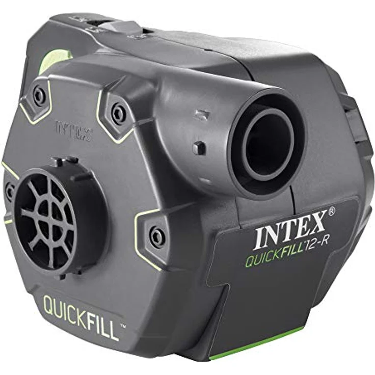 Intex Pumpe elektrisch 220V, inklusive 12V Adaptor, wiederaufladbare Batterie eingebaut, Pumpleistung# 650 l/min – Bild 3