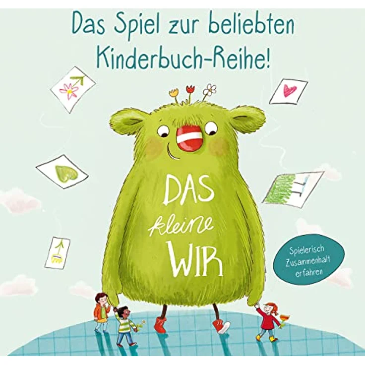 KOSMOS 683580 Das kleine Wir Spiel, Kinderspiel, für 2-4 Kinder ab 4 Jahren, Mitbringsel Geschenk zum Kindergeburtstag, gemeinsam Aufgaben lösen, Formen und Farben Finden – Bild 5