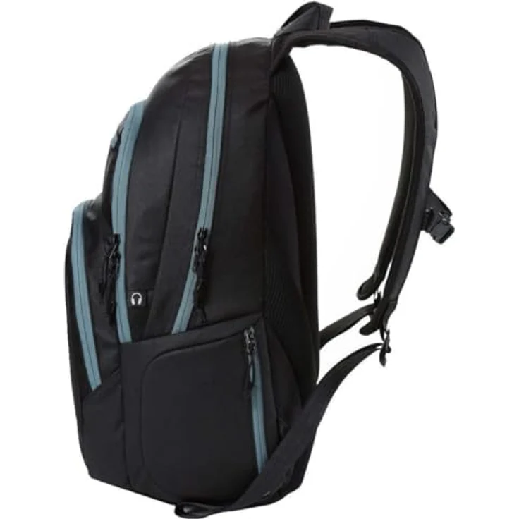 NITRO Schulrucksack Stash, praktischer Polyester-Rucksack mit ausreichend Stauraum, schwarz – Bild 2