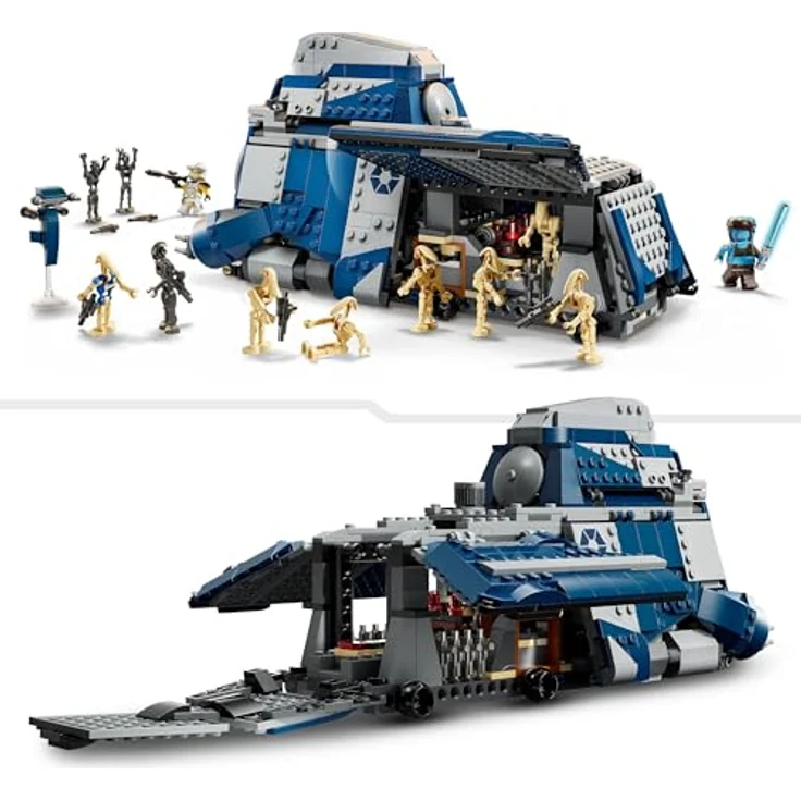 LEGO Star Wars 75435, MTT der Separatisten mit 976 Teilen, für Fans ab 9 Jahren, Maße 29x13x15 cm, Farbgestaltung Felucia – Bild 3