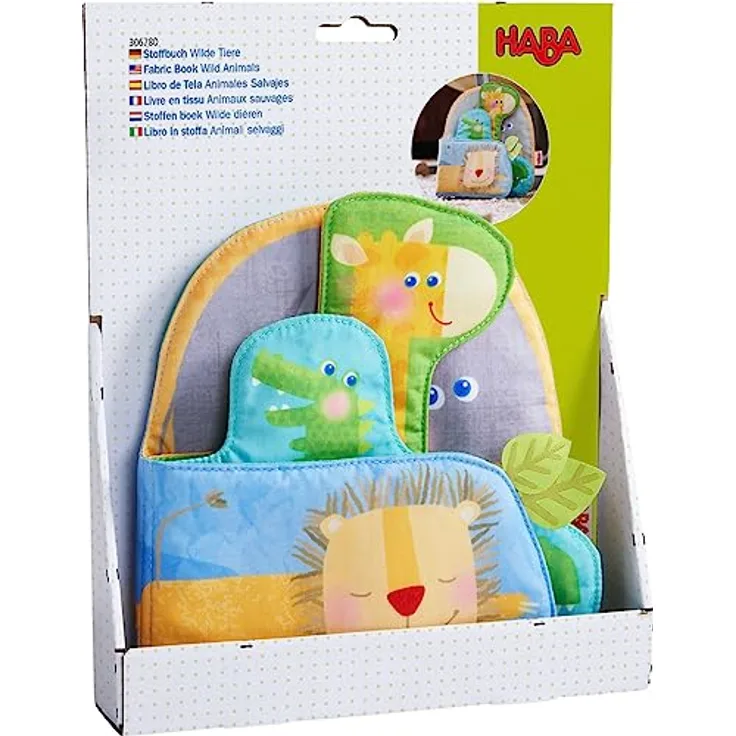 HABA Stoffbuch Tiere