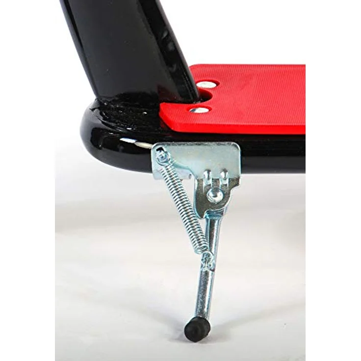Volare Roller 16 Zoll Schwarz Rot - Breite 16" Reifen, kinderfreundliche Handbremse und cooles Design – Bild 8