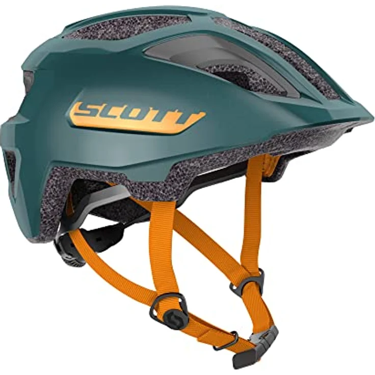 Scott Spunto Junior Kinder Fahrrad Helm Gr.50-56cm grün/orange 2024