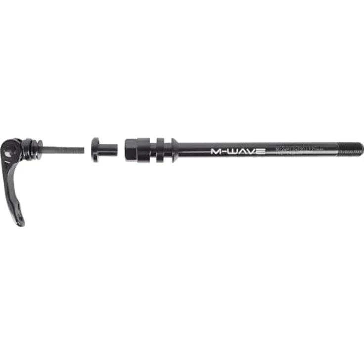 M-Wave Stalwart Axle, Steckachse für Fahrradanhänger mit Schnellspannhebel – Bild 3