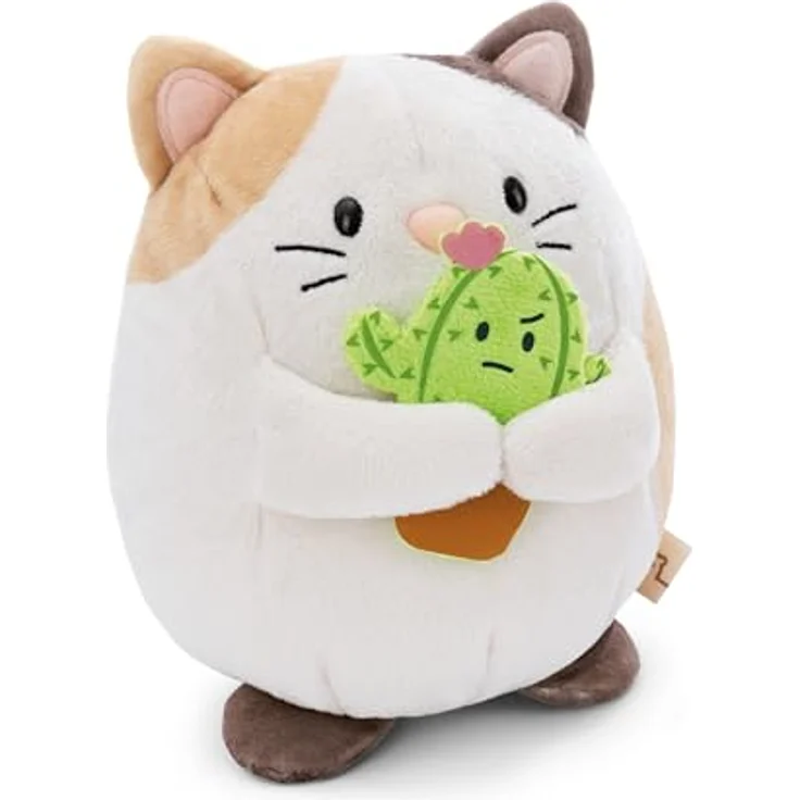 NICI mymochi Katze Angy mit Kaktus, ca. 27cm, Kuscheltier – Bild 1