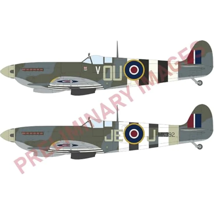 Eduard Modellbau Flugzeug Spitfire MK.ixc Late - Weekend Edition 84199| 1:48, WWII Flugzeugmodell im Maßstab 1:48 – Bild 2