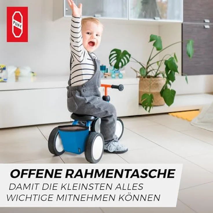 Puky 9734 RT 1 Rahmentasche für Pukylino und Wutsch, Blau – Bild 3