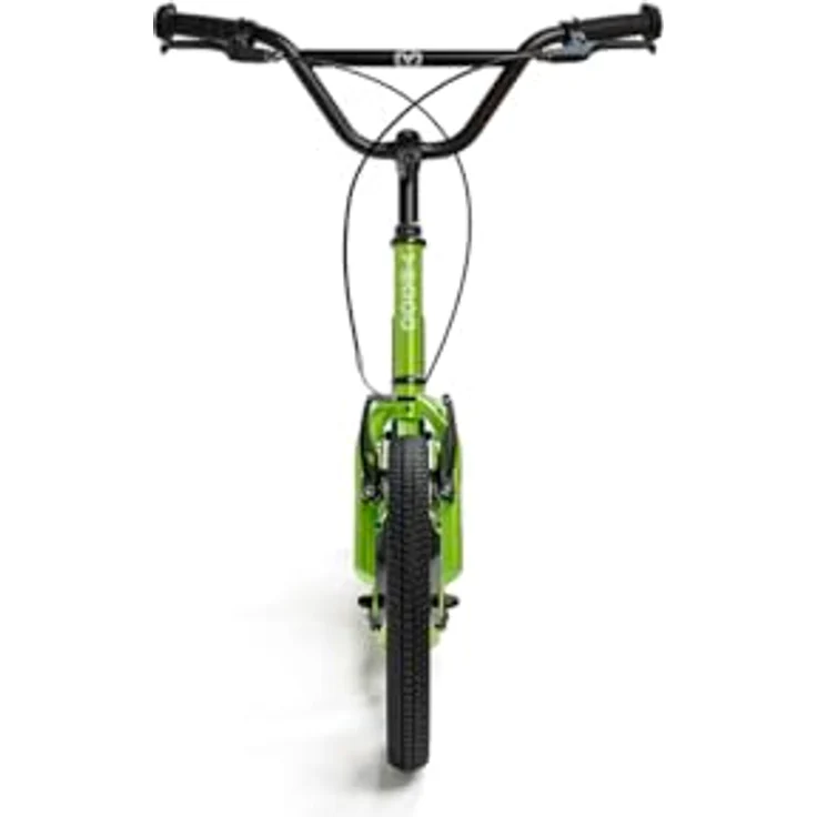 Yedoo Flyck Scooter für Kinder ab 8 Jahren, mit Luftreifen 16/16 und Ständer Grün – Bild 2