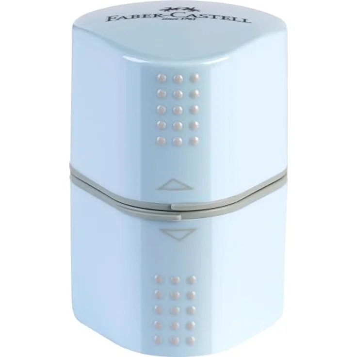 Faber-Castell 580084 - Bleistifte Set sky blue 3-teilig, Jumbo Grip, inkl. Radiergummi und Spitzer – Bild 4