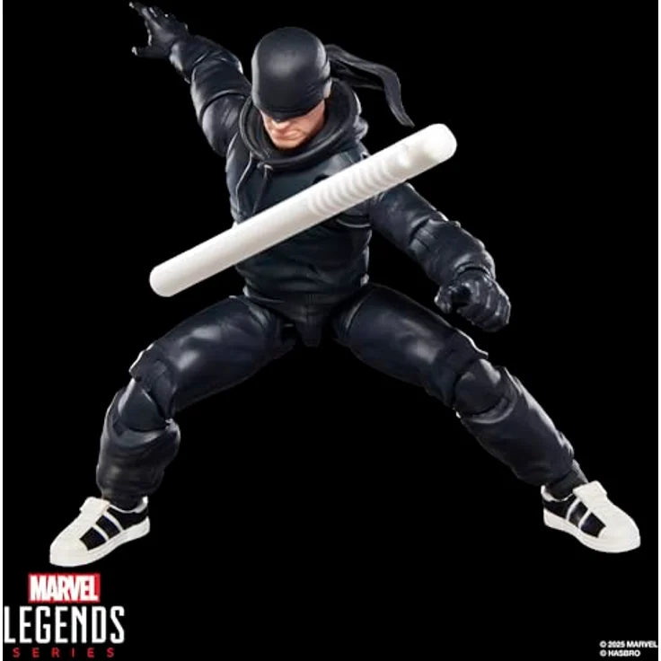 Marvel Legends Series Daredevil Action-Figur, 15 cm Sammelfigur mit Comicbuch-Accessoire und 5 austauschbaren Händen – Bild 5