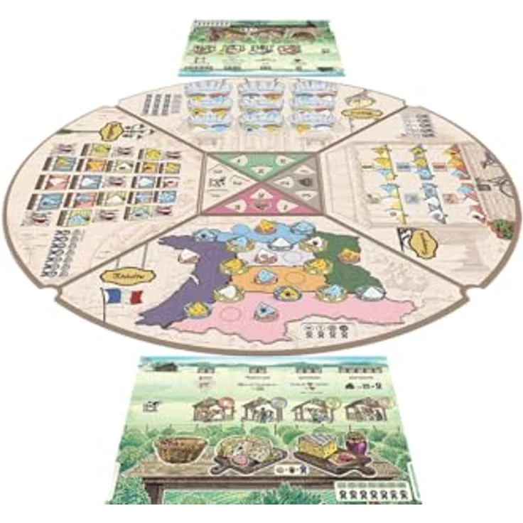 Road to Infamy Fromage, Kennerspiel und Strategiespiel für 1-4 Spieler, ab 14 Jahren, 40 Minuten Spielzeit, Deutsch – Bild 5