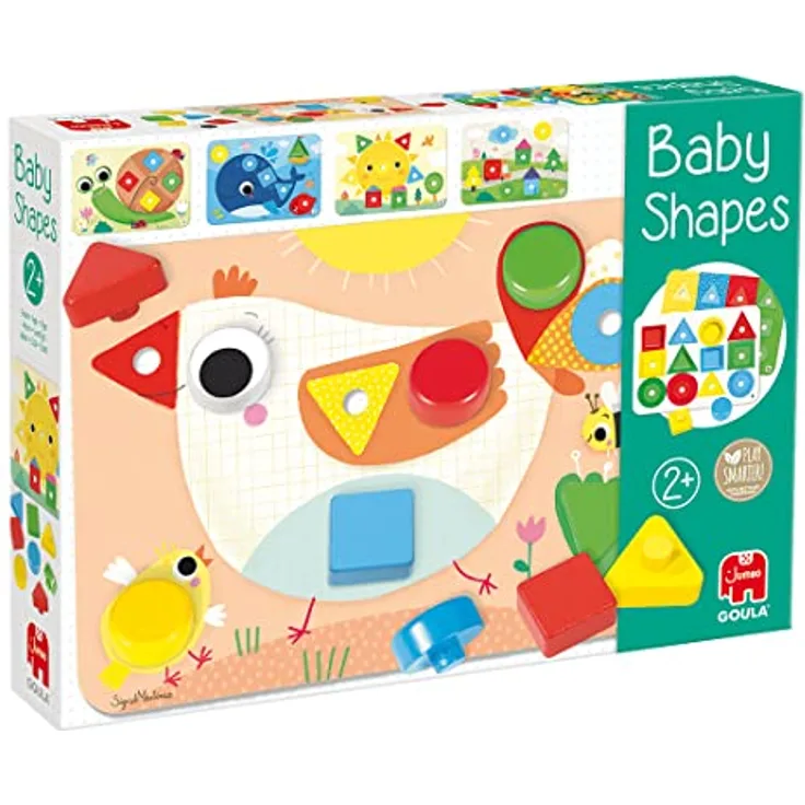 Goula - Baby Shapes - Pädagogisches Brettspiele für Kinder - ab 2 Jahren
