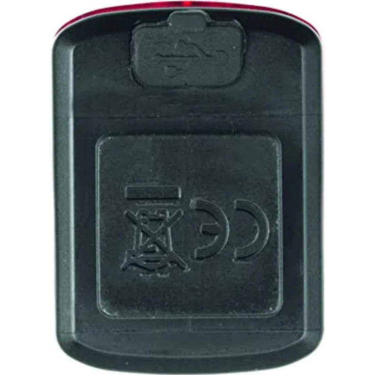 Prophete Led-rücklicht LED-Batterierücklicht, Lithium-Ionen-Technologie, Micro-USB, schwarz, für alle Fahrräder zugelassen – Bild 3