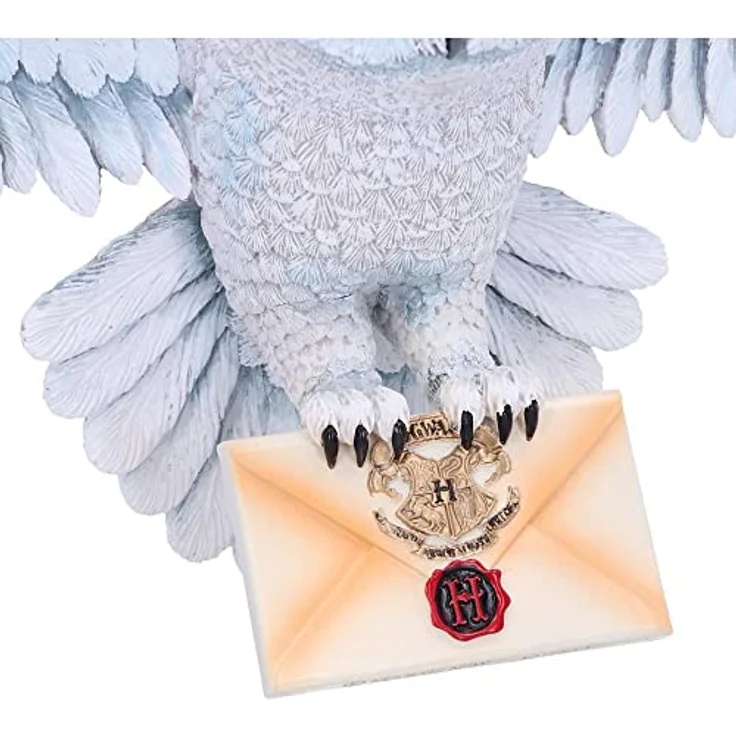 Nemesis Now Harry Potter Hedwig Wandschild, 45 cm, handbemalt aus feinstem Harz – Bild 4