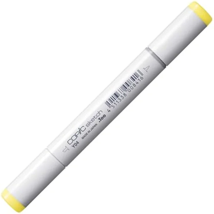 Copic COPIC Sketch Marker Typ Y - 04, Acacia, professioneller Pinselmarker mit Super-Brush-Spitze und Medium-Broad-Spitze – Bild 4