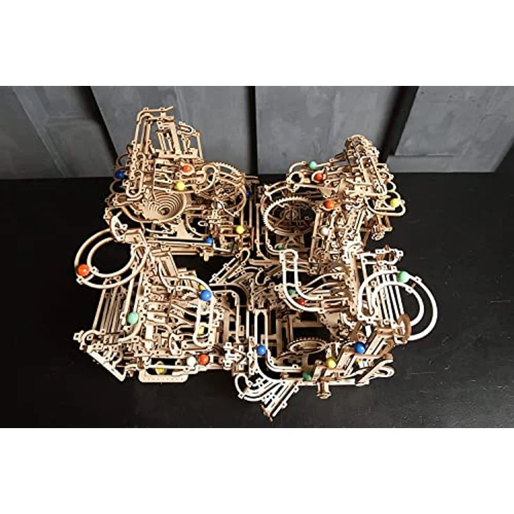 Ugears Murmelbahn mit Stufenwinde – Bild 7